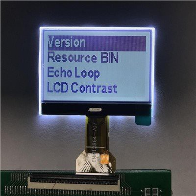 LCD-modul med bakgrundsbelysning
