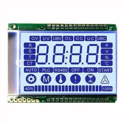LCD-skärmmodul för elektroniska instrument